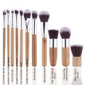 Maange 11 Pcs Bamboo Brush Style Makeup Brush Set: Nature Meets Luxury. 