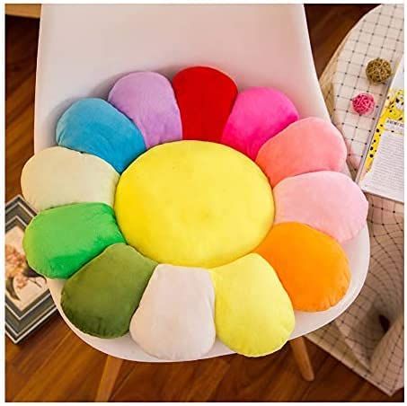 Multicolor%20sunflower%20shape%20pillow%20Emoji%20face%20cartoon%20plush%20material%20PP%20cotton%20filled%20-%20Image%204
