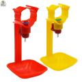 Plastic poultry drinkers high quality automatic nipple drinker for chicken cage in Angola. 