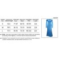 Women's Solid Color Satin Long Dress, Slit Long Sleeve Off Shoulder Backless Back Zipper Slim Dress for Party Club.