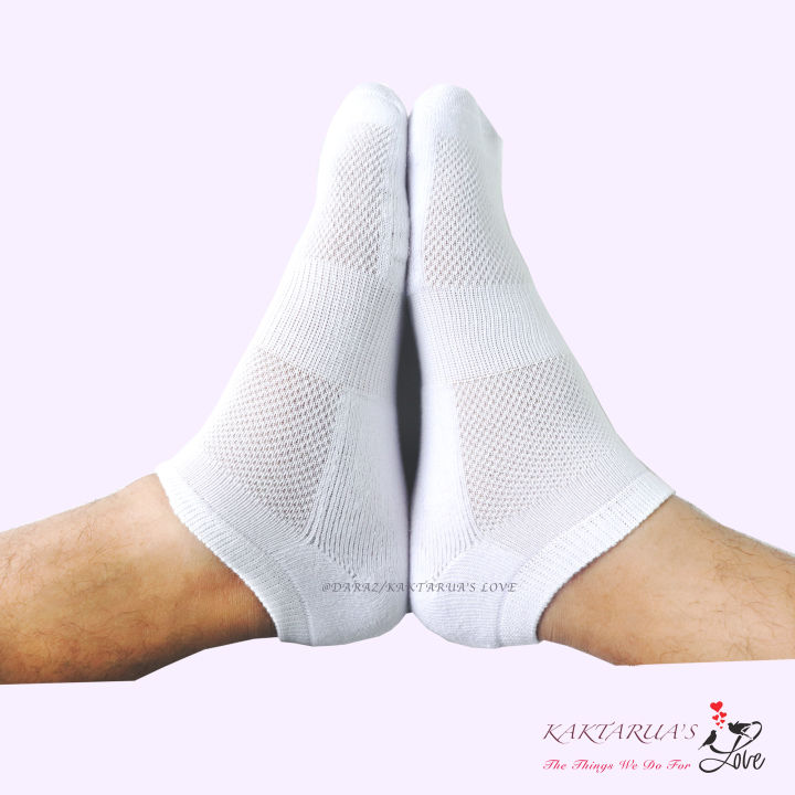 1 Pair Socks for Unisex /Premimum Cotton Ankle Socks -Export Quality