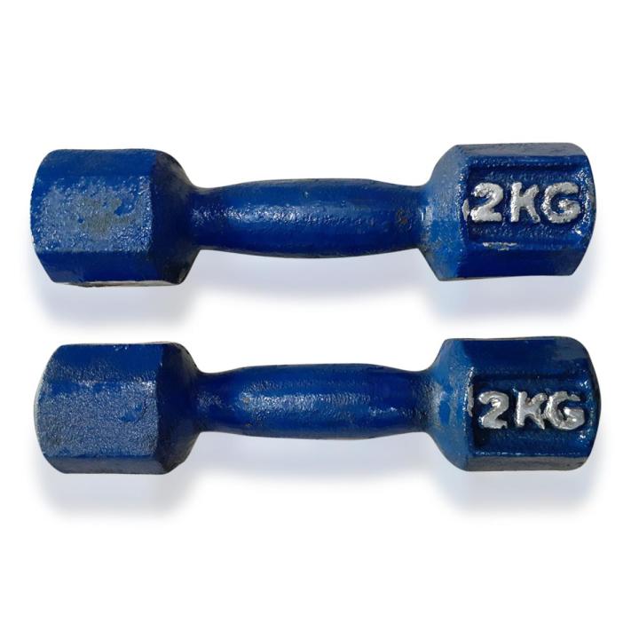 2 KG BLUE DUMBLE 2 PIS