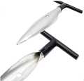 Coconut coco melon cutter peeler opener opening tool kitchen tools stainless steel.