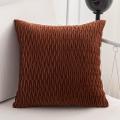 Sofa Cushion Cover-Solid Color-Velvet-45x45cm-1 Pc. 