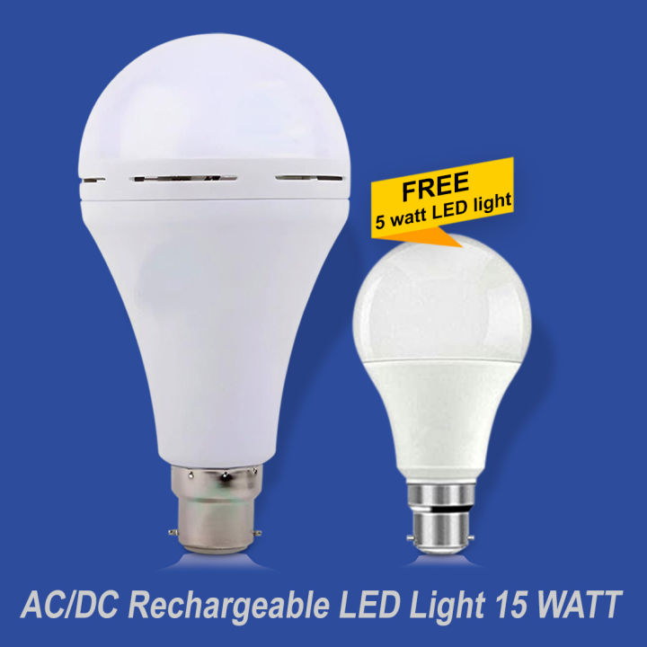 Battery AC/DC Rechargeable LED Light 15 WATT, 3 to 4 hours Backup ...