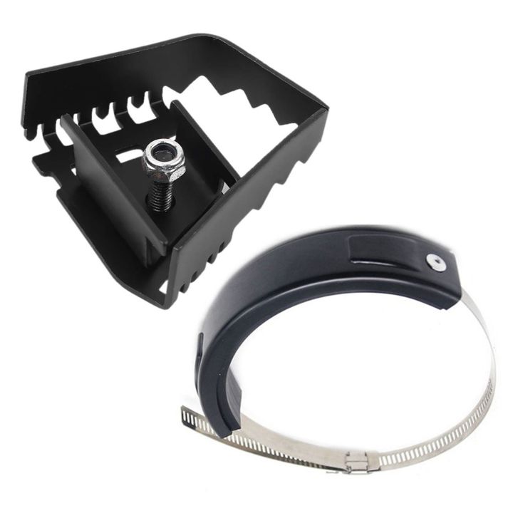 Rear%20Foot%20Brake%20Lever%20Pedal%20Enlarge%20Extension%20Pad%20Extender%20for%20Bmw%20F800Gs%20F700Gs%20R1200Gs%20&%20Exhaust%20Protector%20Can%20Cover%20Universal%20Fit%20100mm-160mm%20Oval%20Exhaust%20for%20Yamaha%20Yzf%20Honda%20-%20Image%203