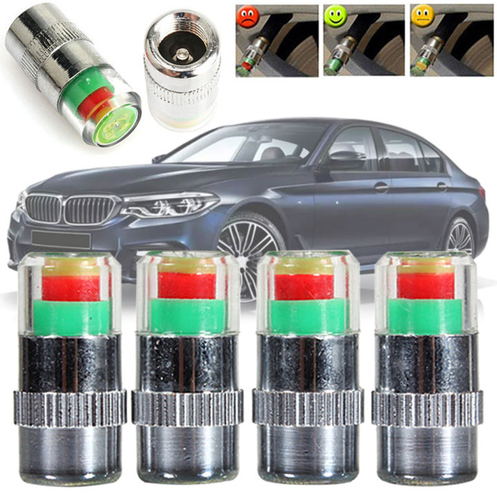4Pcs%20Auto%20Tire%20Pressure%20Monitor%20Tyre%20Gage%20Alert%20Sensor%20Indicator%20Valve%20Caps%20-%20Image%202