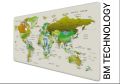 Gaming Mouse Pad Big Size 35 Inches - 16 Inches - Large Gaming Mouse Pad WORLD MAP MULTI COLOR. 