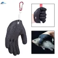 Professional Fishing Hunting Gloves Fish Textured Grip Resistant Fishing Grips Cleaning Fillet Slicing Hand. 