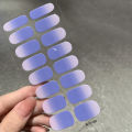 1Sheet Gel Nail Wraps Polish Strips Semi Cured Gel Nail Stickers Manicure Tool MOYAO. 