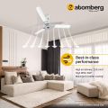 Atomberg Studio+ 1200MM / 48" 32W BLDC Motor Energy Saving Ceiling Fan (Marble White) | Made in India. 