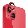For Apple iPhone 13 Red mini WSKEN Metal Anti Scratch Camera Lens Screen Protector.
