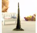 THE QUIRKY HOME Dubai Burj Khalifa Tower Miniature, Dubai City Landmark, Souvenir, Model, Replica, Monuments, Decorative Showpiece for Home, Antique Finish (12cm). 