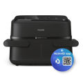 Philips NA150/09 7.1L Dual Basket Air Fryer – 2450W Rapid Air Technology.