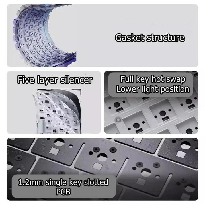 Ajazz%20Ak820%20Mechanical%20Keyboard%20Customized%20Wired/Three-Mode%20Hot%20Swapsoft%20Gasket%20Structure%20Optional%20Rgb%20Backlit%2075%25%20Portable%20-%20Image%203