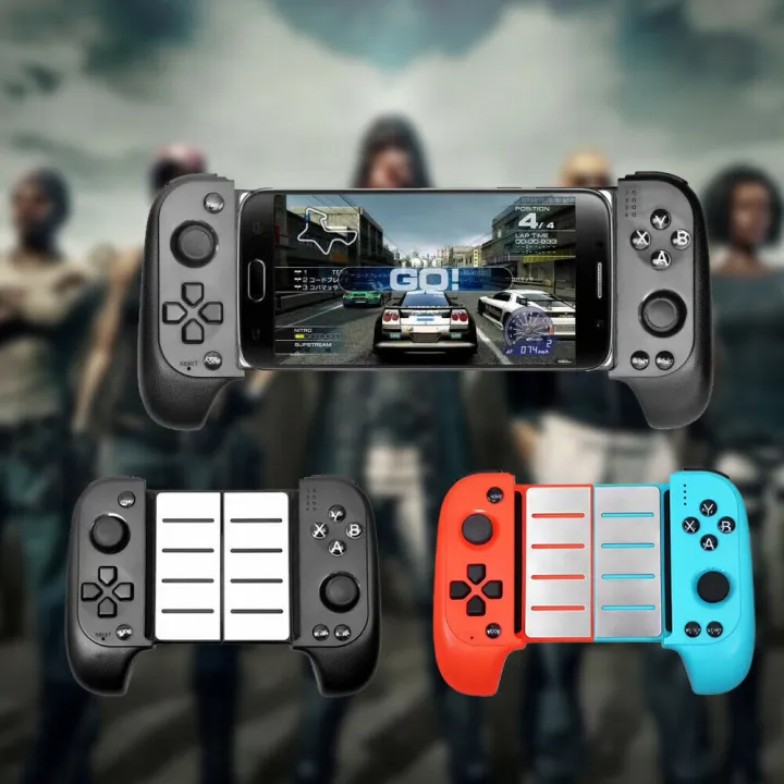 Wireless Bluetooth Handle Gamepad Mobile Game Controller For iPhone Android