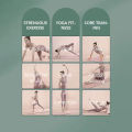 【Worth-Buy】 Durable TPE Body Line Yoga Mat for Yoga beginners to Joints Non-slip Fitness Mat Yoga TPE Acupressure Mat Luyo. 