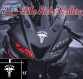 Bike Decal Sticker - Doctor Logo ( Waterproof & Premium quality)/ Bike Sticker Gallery. 