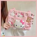 Hello Kitty Table Case for iPad Pro 11 inch 22 21 20 mini Silicone Tablet Cover For iPad 9.7 5th 6th 10.2 9th 8th 7th 10th Funda. 
