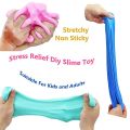 DIY Fruit Slime Fluffy Squeeze Toy Novelty Slime Supplies Foaming Mud Pressure Relief Slime Toys Kids Children Antistress Toys. 
