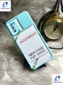 For Samsung Galaxy A02s / Samsung Galaxy M02s Sliding Camera Shutter Matte Transparent Case for Apple iPhone Black Cover.