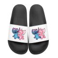 Disney Stitch Couple Women Slides Slippers Girls Home Slipper Summer Men Indoor Outdoor Flip Flops Female Soft Big Size. 