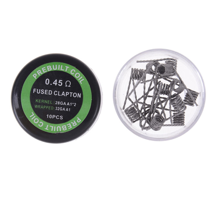 10Pcs%20A1%20Alien%20Quad%20Hive%20Fused%20Clapton%20Tiger%20Heating%20Wire%20Premade%20RBA%20RDA%20Coil%20-%20Image%205