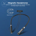 Vocoal Earbuds In Ear Headphones Bluetooth Earphone Neckband Headphone Hanging Ear Non-In-Ear Earbuds Soft Silicone Sport Earphone HD Stereo Headset Magnetic Headphones.