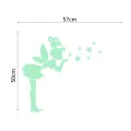 50x57cm Tinkerbell Decals Fluorescent Stars Wall Stickers Removable DIY Home Decor Great for Children bedroom. 