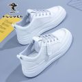 PLOVRRWoodpecker Mesh Surface White Shoes Female2022Summer New Breathable ShoesinsWomen's Harajuku Style Sneakers.