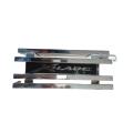 Honda X blade  Silencer Guard Stainless Steel Box footrest Silencer Cover for motorcycle - Silver. 