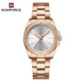 Naviforce NF5062 Fashion Classic Women’s Watch Japanese Quartz Movement Stainless Steel Strap Wholesale Direct Sales. 