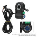 Handlebar Switch Automatic Identification Multifunction Thumb Lock Cruising Electric Bike Voltage Display. 