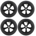 4X 8 Inch Electric Scooter Tire 8X1 1/4 Inner Tire 200X45 Pneumatic Tire Whole Wheel-8MM.