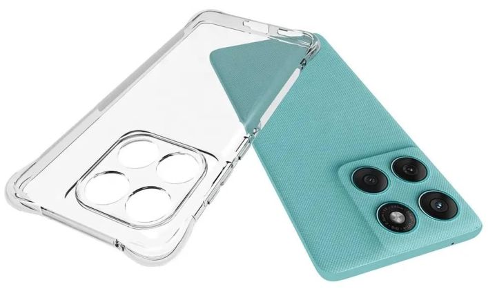 Motorola Moto Edge 60 / 60 Fusion 5G Clear Soft TPU Ultra-Thin Transparent Mobile Back Cover