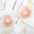 1 Pair Cool Reusable Self-Adhesive Silicone Pad Cover Pad Natural Color Nipple Stickers By Shadvi. 