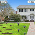 GC Ultrasonic Solar Powered Mole Repellent 4 Pack Outdoor Waterproof Gopher Snake Vole Repellent For Lawn Garden.