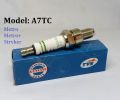 Motorcycle dual head spark plug for metro, metro + , Stryker bike A7TC model. 
