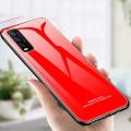 VIVO Y20 - ( Premium Quality) DESIGNED IN HONG KONG Scratchproof Tempered Glass Case Back Cover Casing. 