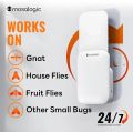 Mosalogic UVA Flying Insect Trap US Plug – Mosquito & Fly Catcher with Strong Glue Board, Silent Chemical-Free Indoor Insect Trap | 3 Months Warranty. 