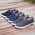 New Casual Shoes Sneakers Old Beijing Cloth Shoes Men's Denim Canvas Shoes Men's Shoes Slip-on Lazy Shoes Breathable. 