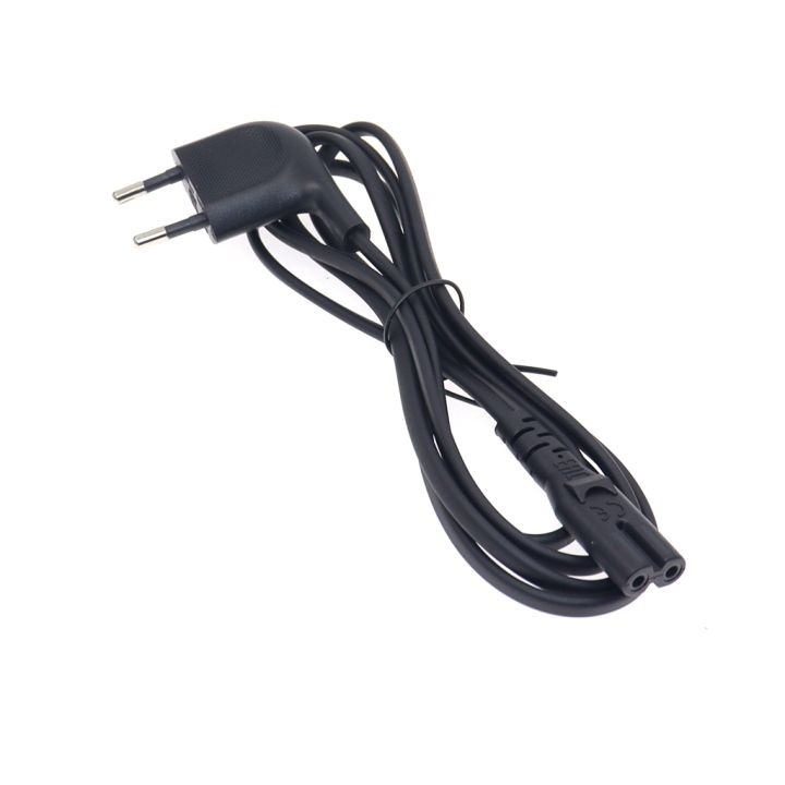 Iec%20C7%20Figure%208%20Power%20Cable%20Eu%202%20Prong%20Right%20Angle%20European%20Cable%20Power%20Supply%20Cord%20For%20Power%20Supply%20Led%20Tv%20Lap%20-%20Image%202