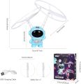 Spaceman Mini Infrared Induction Flying Toy Astronaut Style Aircraft Toy with Remote control Induction Flying Machine Automatic Flight Kids Toy. 