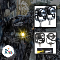 Wholesale Waterproof SUV Car Projector Lens Headlight 2" Inch Dual Color Fog Mini Truck Offroad LED Driving Work Light. 