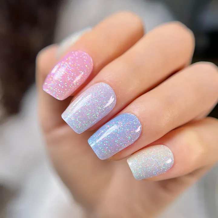 Harunouta%2020Tips%20Holographics%20Semi-cured%20Nail%20Gel%20Wraps%20Press%20On%20Nails%20Gel%20Polish%20Nail%20Stickers%20Nail%20Charms%20Full%20Cover%20Nails%20-%20Image%202
