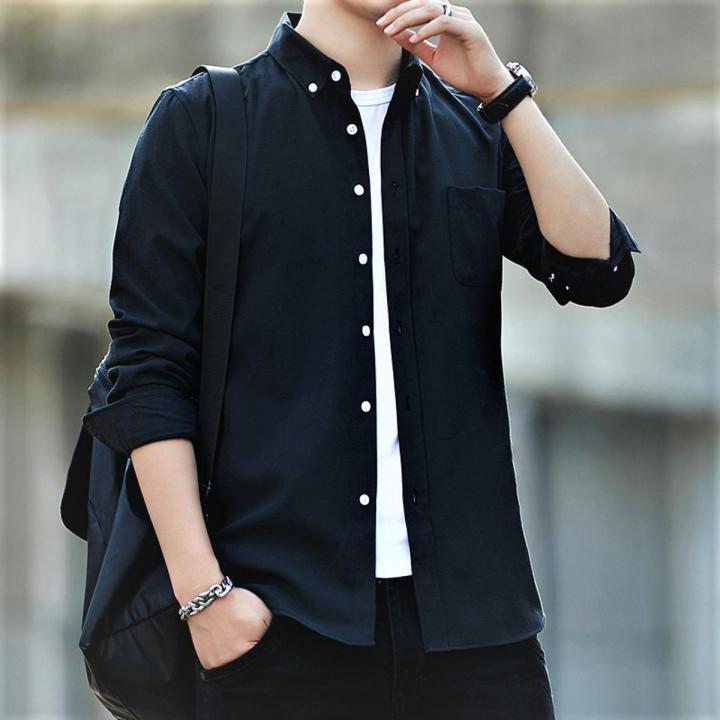 NEW STYLE Cotton Long Sleeve Formal Shirt for Men