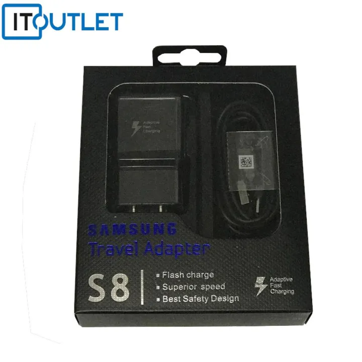 Samsung Adaptive Fast Charger with Type C Cable For Samsung Galaxy S8