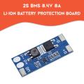 2s BMS Circuit Module 8.4v Li-Ion Battery Protection Board. 