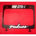 Number Plate or Licence Plate Frame Holder top cover for Bajaj Motorcycle. Pulsar. 