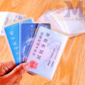 2Pcs Transparent Cover Silicone Plastic-Cardholder Case Protect Cards Student Cardholder. 